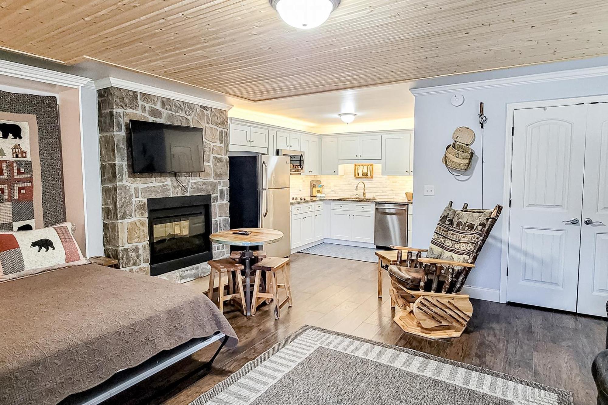 Little River Loft & Riverfront Gem Townsend Quarto foto